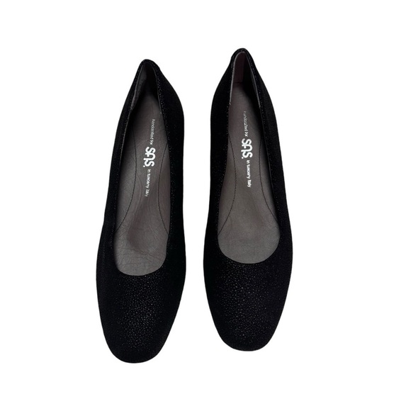 SAS Sofia wedge pump shoes in good condition size 8N - Picture 2 of 7